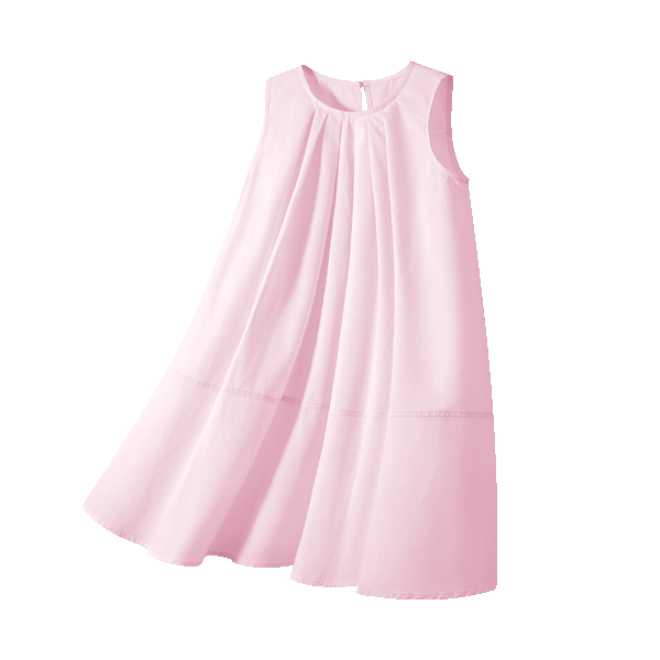 Disney Kids Cute Girls Dress 2026 Summer New Forest Style Princess Cartoon Cotton Children's Dress