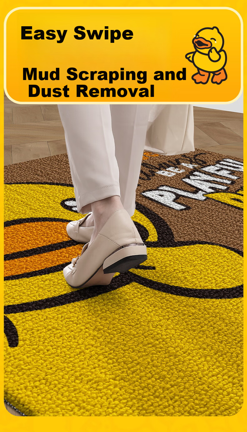 Da Jiang Little Yellow Duck Official Collaboration Entrance Door Mat 2026 New Model Floor Mat Carpet 60x90cm 5