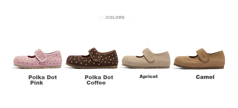CAMEL Soft Bag 2nd Generation Doll Birkenstock Thin Sole Mary Jane Shoes L26S700191A Polka Dot Coffee (Full Coverage) Size 36 1