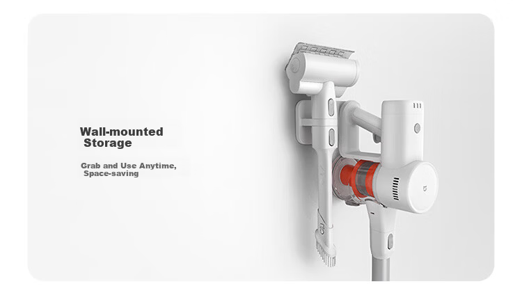 Mijia Xiaomi Vacuum Cleaner 4C 180° Blue Light Dust Detection 170AW Strong Suction Wireless Home Vacuum Cleaner Self-Emptying Anti-Tangle 28