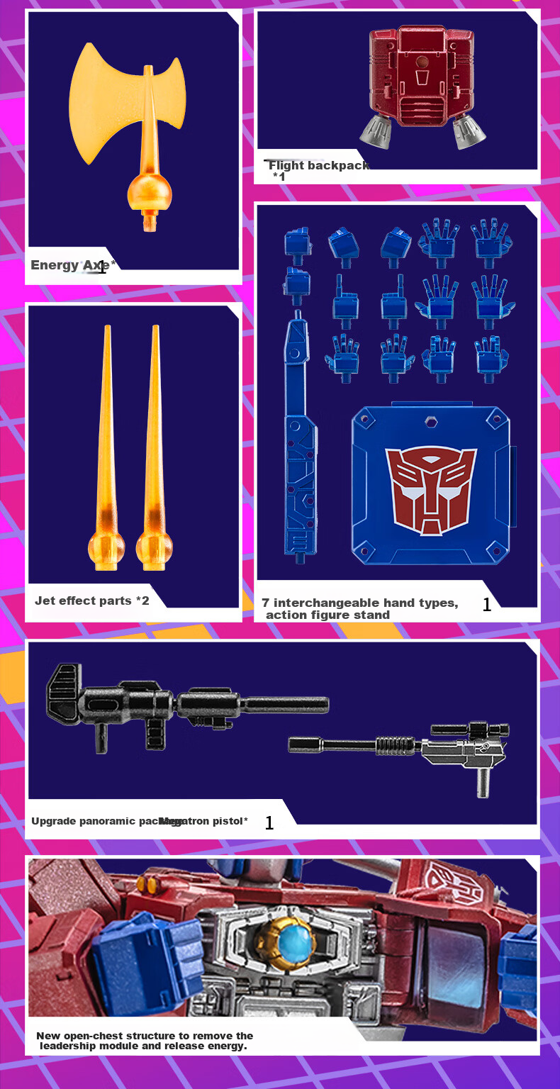 AULDEY Transformers Mirage Soundwave AAE Premium Painted Action Figure Collectible Toy for Boys Birthday Gift 3