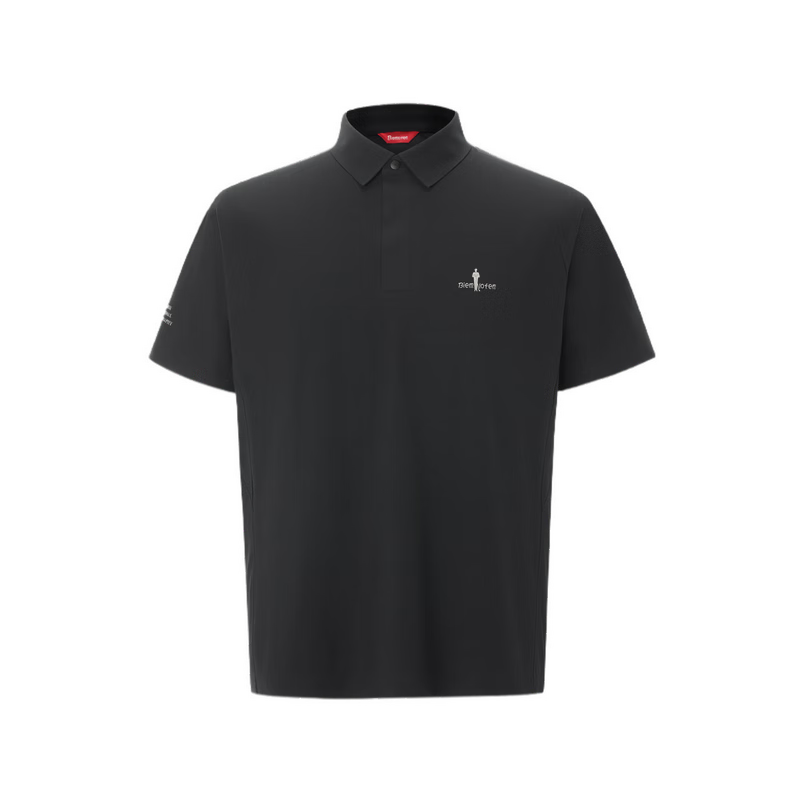 Biyinlefen [Pique Tech Cotton] 2026 Summer New Men's Casual Outdoor Moisture-Wicking Quick-Dry Polo Shirt with Turn-Down Collar