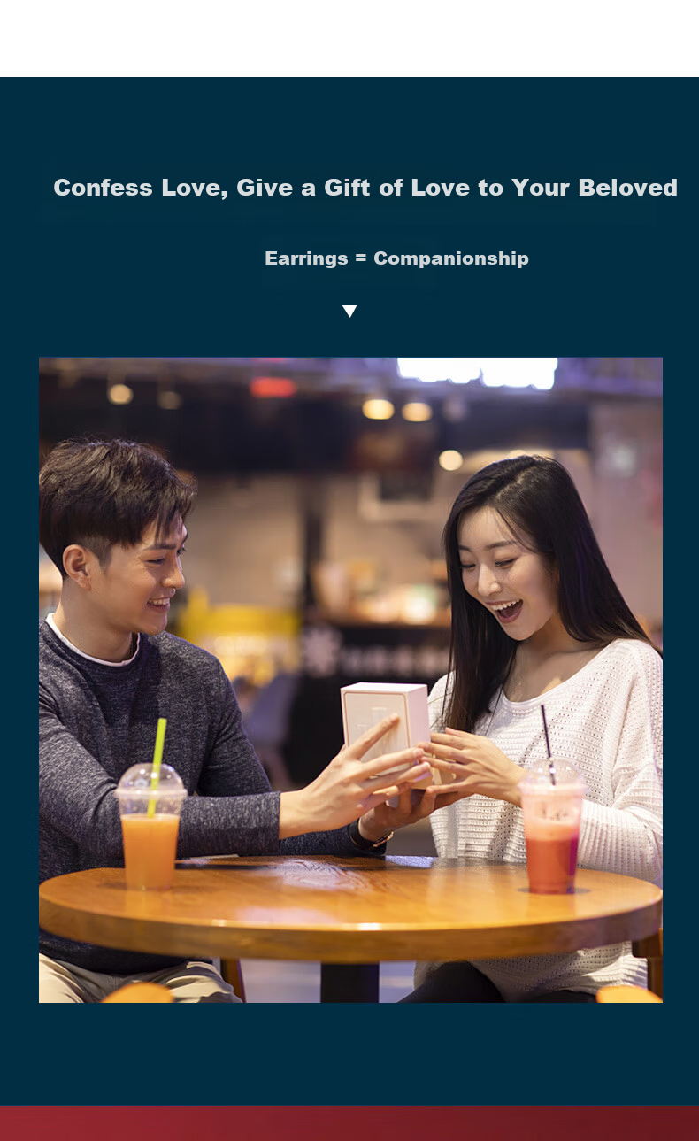 Lao Feng Xiang Premium Pearl Earrings for Women Silver Elegant Drop Earrings Jewelry Birthday Anniversary Gift for Girlfriend Wife 2
