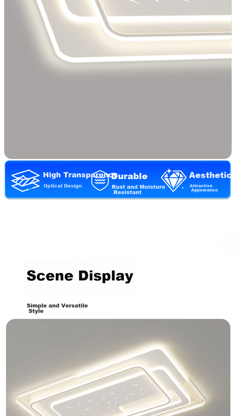 HD Full Spectrum LED Ceiling Light Bedroom Lamp Modern Zhongshan Nordic New Model [Installation Included + Old Removal] 7