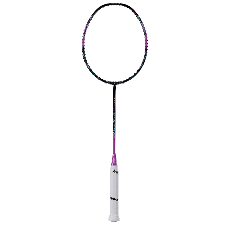 KAWASAKI Ultra-Light Offensive Professional Durable Training and Competition Badminton Racket Su Hansen Limited Edition GT77 Blue String