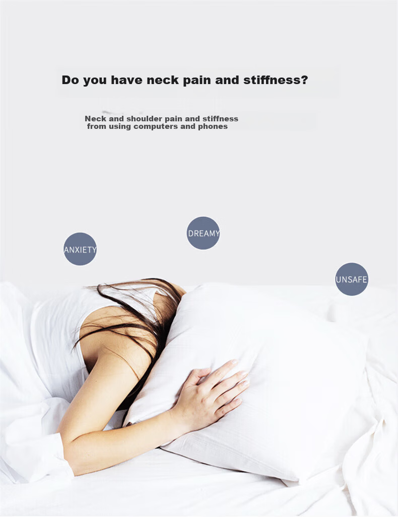 Jingyan Cervical Pillow Adult Memory Foam Neck Support Pillow Cervical Spondylosis Deep Sleep Pillow Sleep Aid Pillow 2