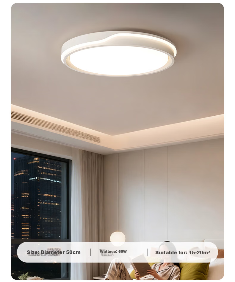 Micoe Purui Eye Protection Ceiling Light Bedroom Lamp Smart Offline Voice LED Minimalist Zhongshan Lighting Youjian Series 12