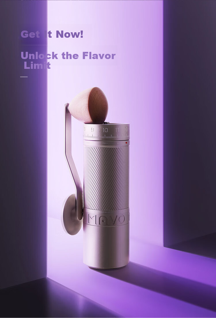 MAVO Phantom PRO Manual Coffee Grinder Hand-Crank Coffee Bean Grinder Yao Yan Black 23