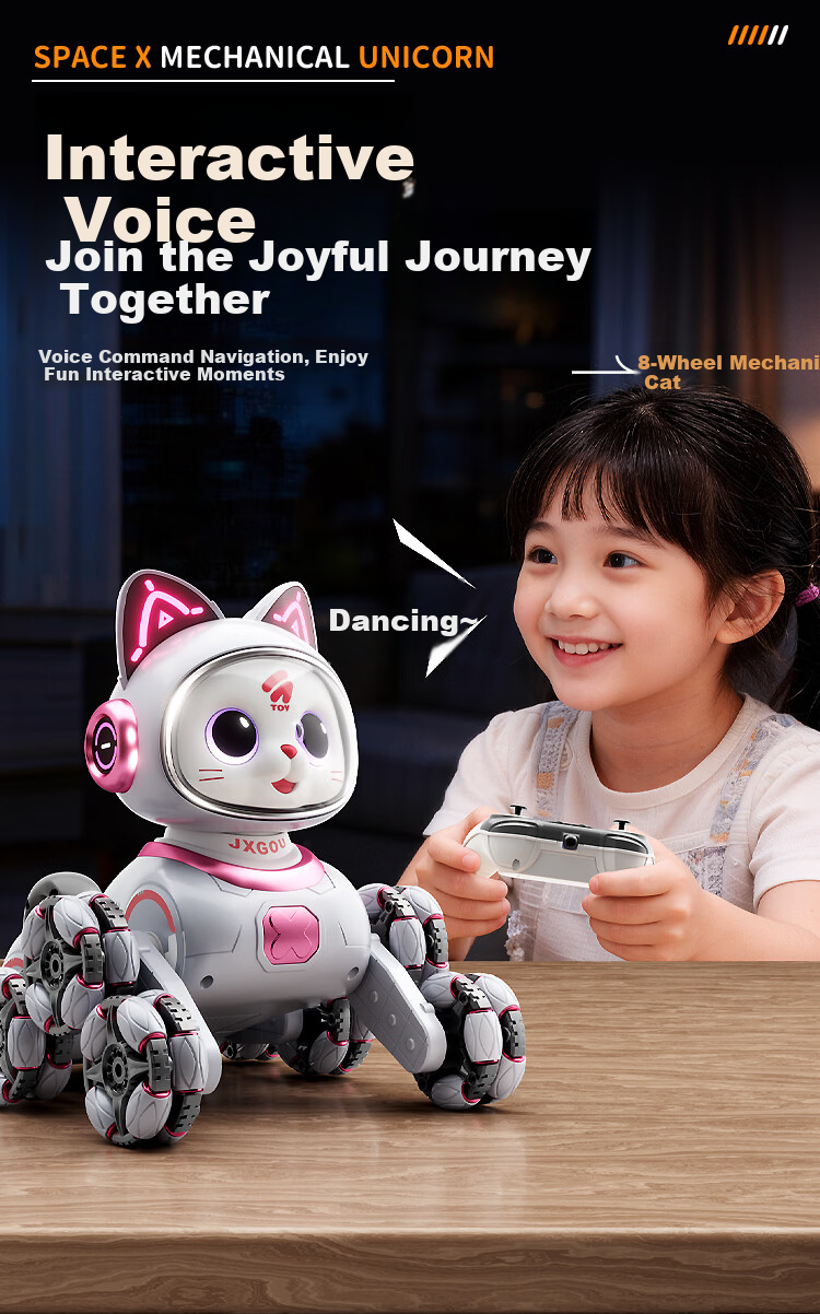 AoZhiJia Doraemon Smart AI Robot Remote Control Car Robot Dog Kids Toy for Boys and Girls Ages 3-6 Birthday Gift 3