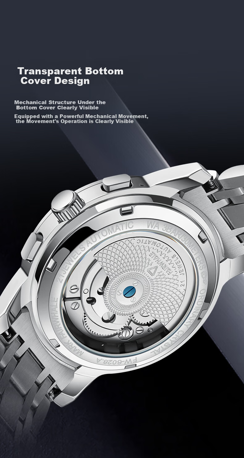 Mark Fairwhale CK-II Collaboration Men's Automatic Mechanical Watch Birthday Gift for Boyfriend 2026 New Top Ten National Watches 8