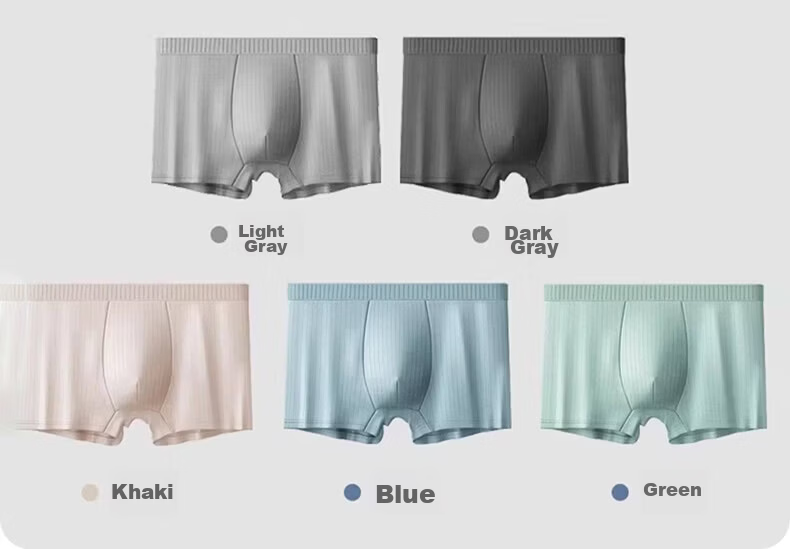 Dr. Chu Pure Cotton Disposable Men's Boxer Briefs Daily Use Large Size Individually Packaged Sterilized No Wash 5 Pieces 5XL 23