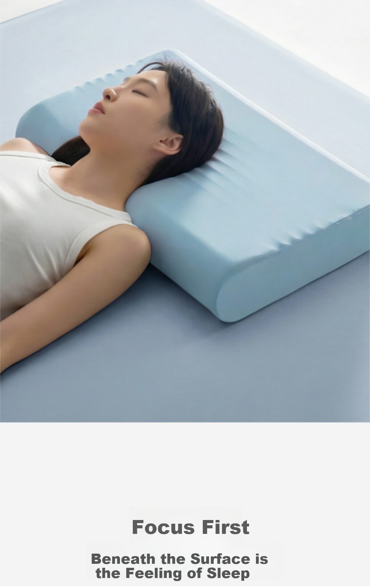 MLILY Mili Neck Support Pillow Adult Sleep Aid Deep Sleep Memory Foam Pillow Student Dormitory Single Use Pillow Core 3
