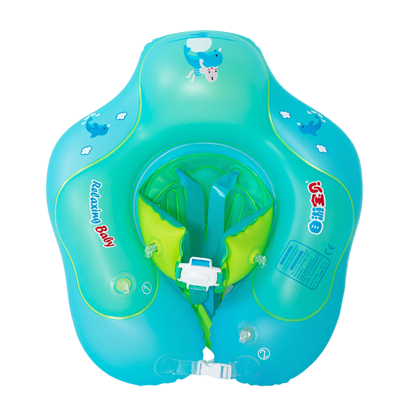 SwimmingBaby Baby Swimming Float Infant Anti-Slip Underarm Ring Newborn Inflatable Swim Seat Anti-Tip Ring