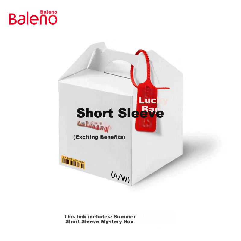 Baleno Summer Surprise Short Sleeve T-Shirt Lucky Bag Blind Box, Brand New Flawless Summer Wear Blind Box 2
