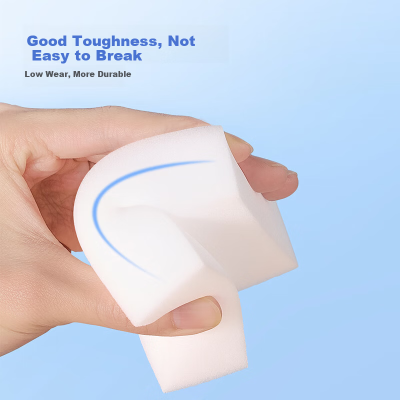 Niu Jia You Pin Compressed Sponge Wood Pulp Cotton Dishwashing Sponge Non-Stick Oil Cleaning Brush Cartoon Bear 4-Pack 3