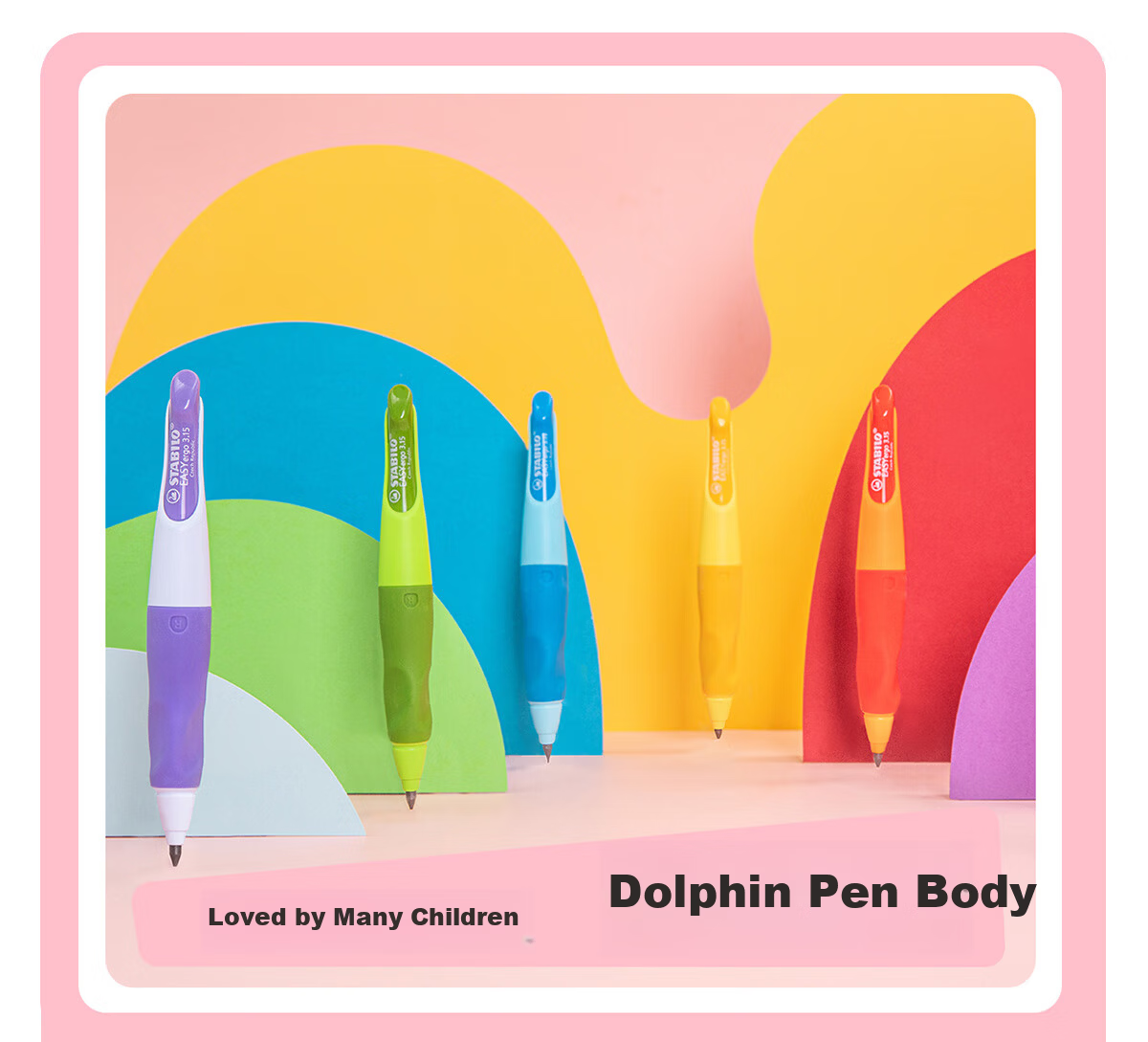 STABILO Germany Imported 3.15mm Chunky HB Pencil Mechanical Lead Pen Mint Green Kids School Stationery Children's Day Gift 5