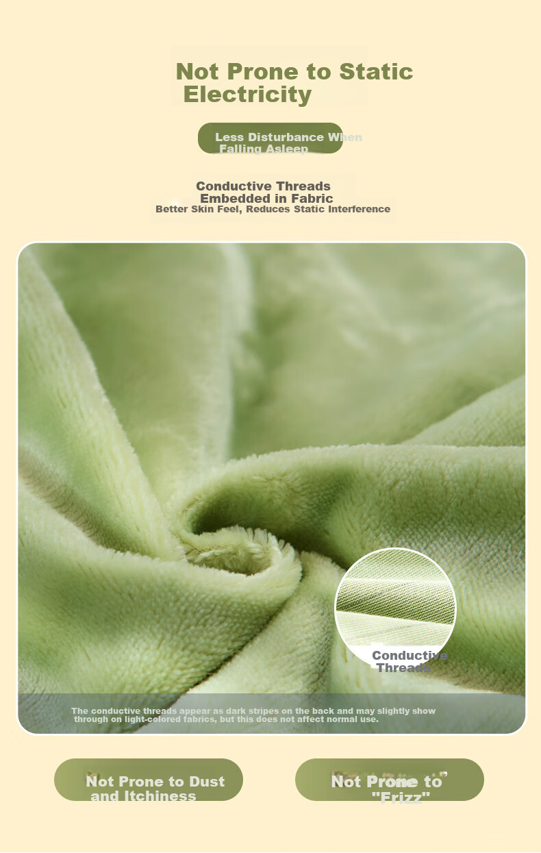 FUANNA Milk Velvet Four-Piece Bedding Set Double-Sided Warm Velvet Sheet and Duvet Cover Anti-Static Flannel Set for Single and Double Beds 1.5m Bed 203*229cm 4