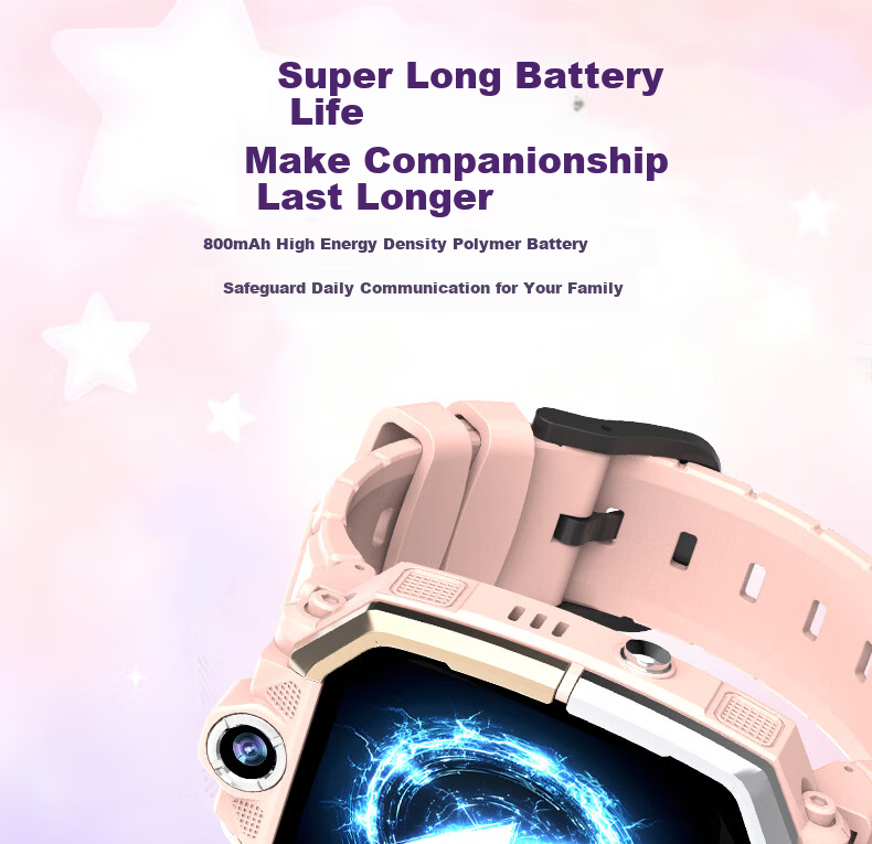 HAOXUEXI Smart Kids Phone Watch 5G Full Network Positioning Flip Waterproof WeChat for Boys and Girls Elementary and Middle School 5