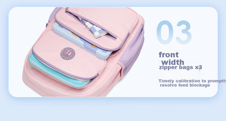 GOLF Primary School Boys Backpack Grades 1-3-6 Children's Ergonomic Large Capacity School Bag 13
