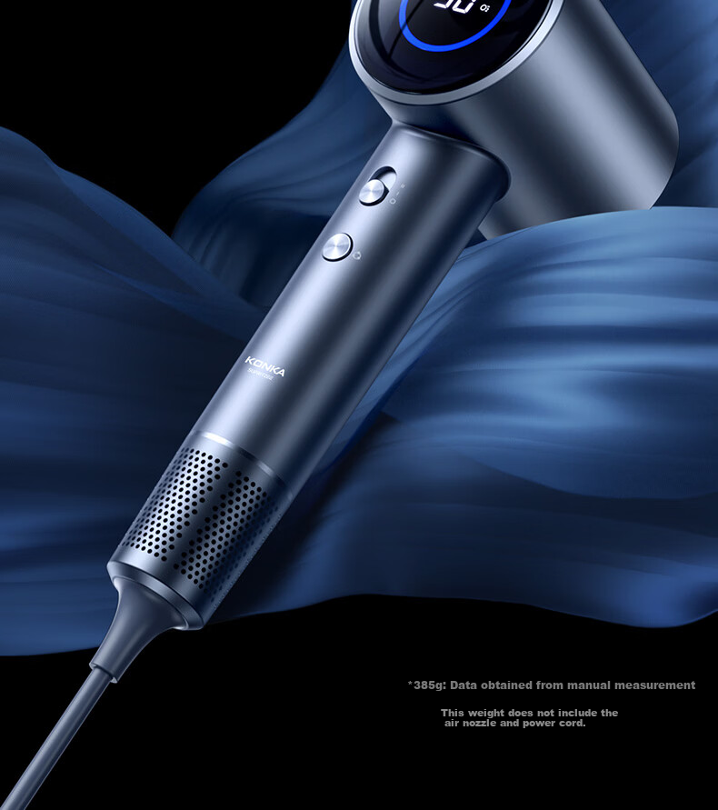 KONKA High-Speed Smart Hair Dryer SE Lite Home Use Negative Ion Hair Care Powerful Quick-Dry Low Noise Portable Student Dorm Hair Dryer Holiday Birthday Gift 32