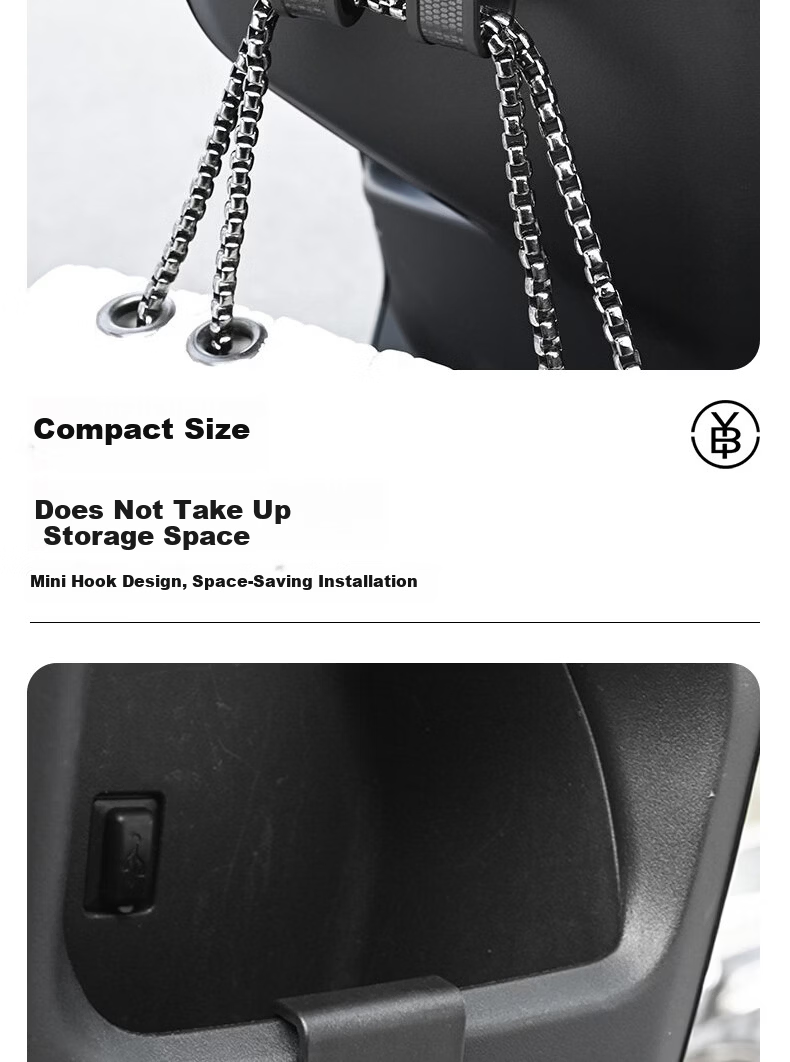 Bingyou Electric Vehicle Hook Storage Box Hanging Hook Food Delivery Helmet Holder Motorcycle Battery Vehicle Suspension Hook 5