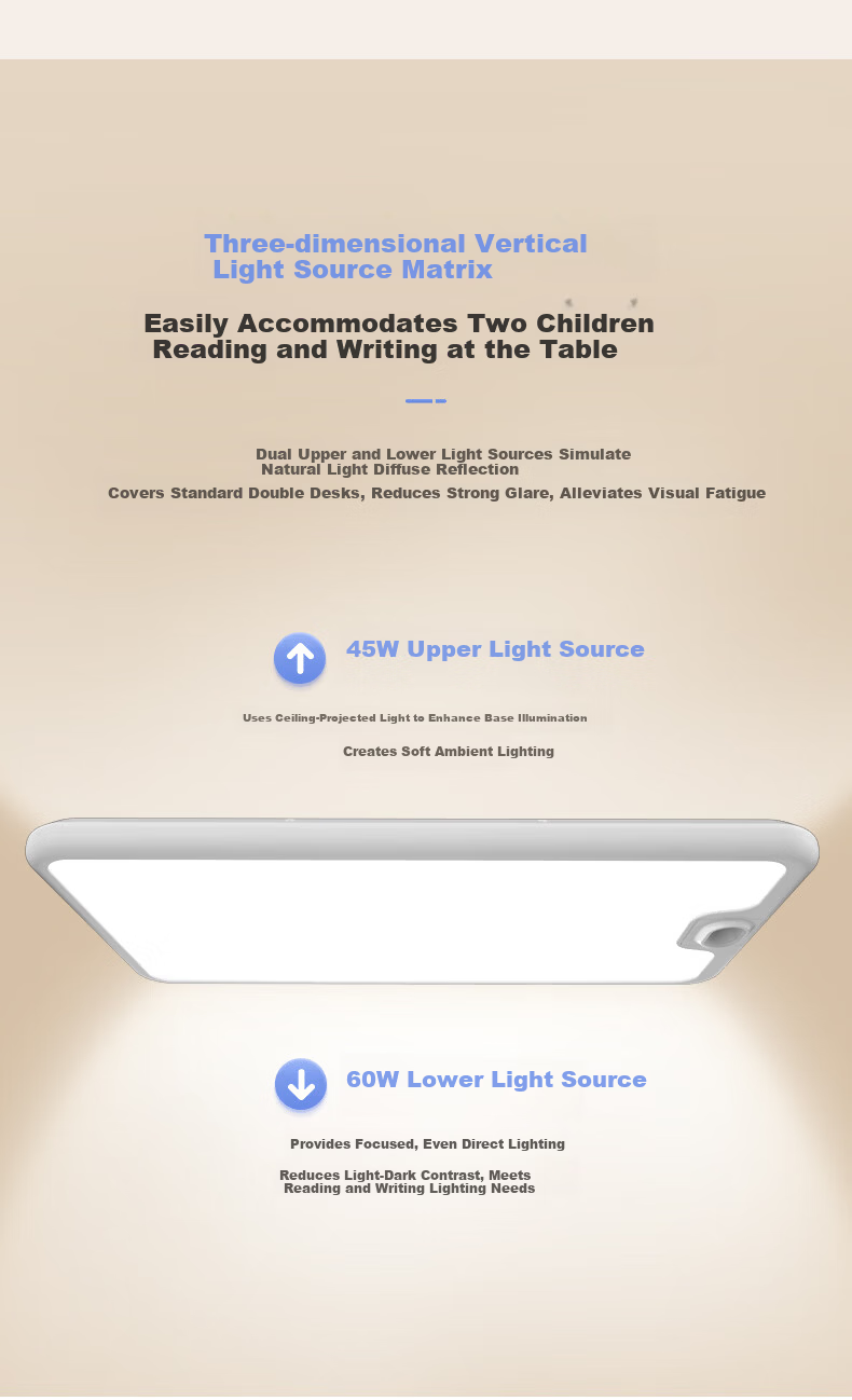 OSRAM Vertical Road Lamp Eye Protection Study Student Reading Floor Lamp Full Spectrum Smart Living Room Study Lamp 11