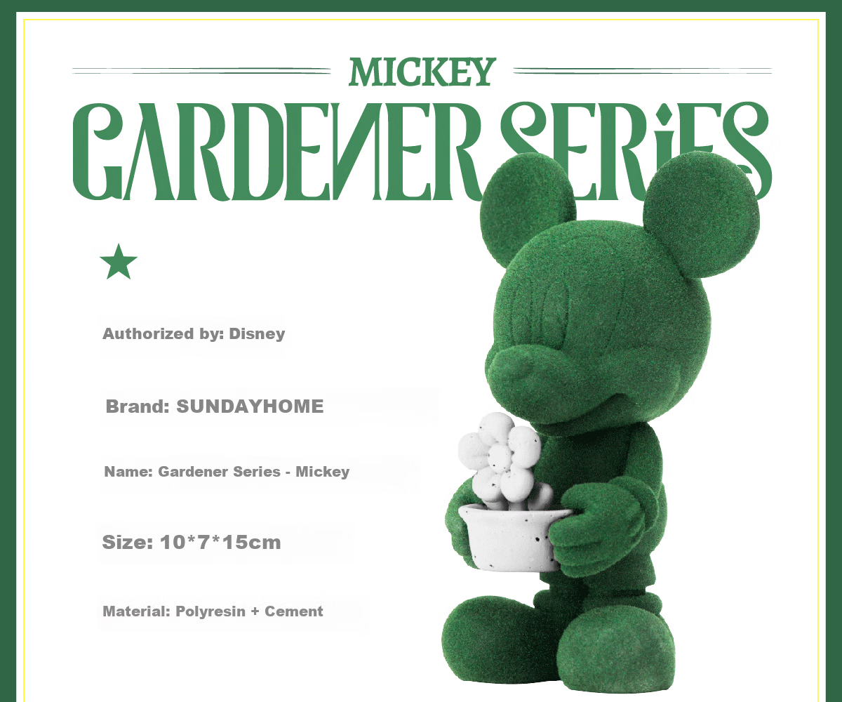 Disney SUNDAYHOME Mickey Minnie Cake Light-Up Figurine Desktop Decoration Birthday Couple Gift 3