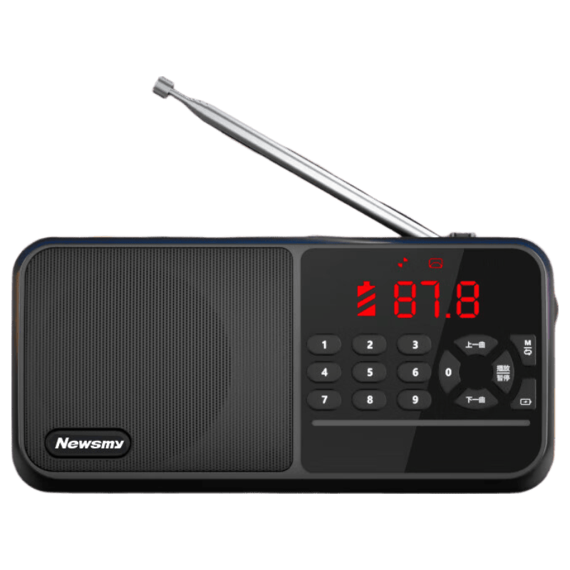 Newsmy L96 Radio Elderly Portable Player Rechargeable Semiconductor Card USB Bluetooth Mini 2026 New Opera Machine
