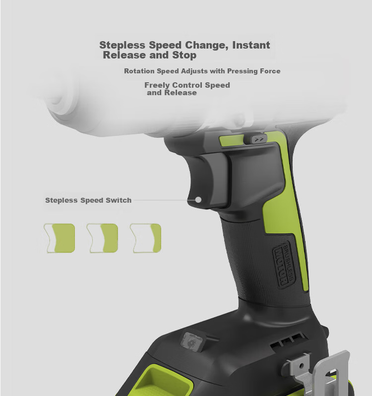 Worx 20V Brushless Cordless Drill WU182X (2.0Ah Dual Battery) Lithium-ion Electric Multi-function Handheld Drill 9