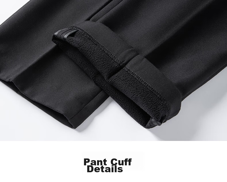 Romon Men's High-Waist Wrinkle-Free Business Dress Pants Casual Elastic Straight-Leg Trousers for Dad 26