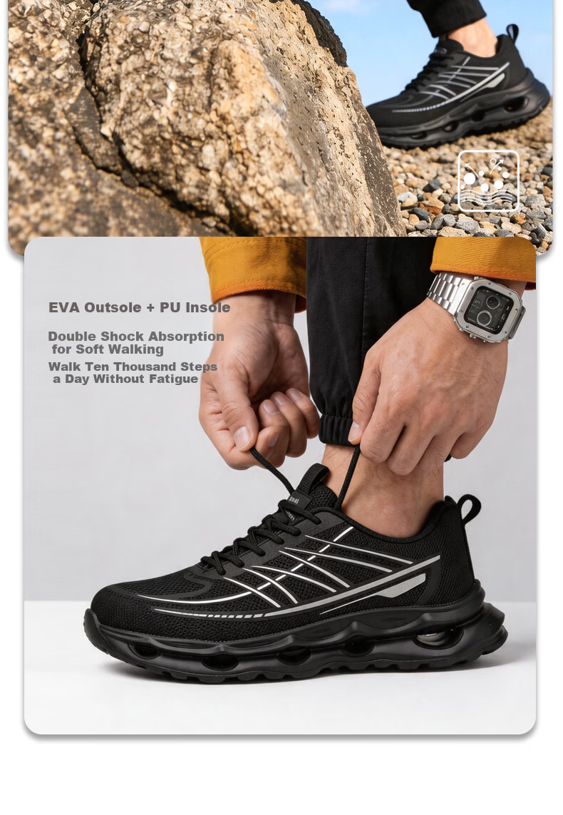 AOWANG Ultra-Light Soft Sole Safety Work Shoes Anti-Smash Anti-Puncture Insulated 10KV Wide Toe Comfortable Protective Electrician Shoes AW-925-45 7