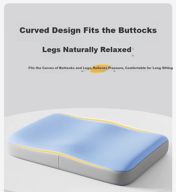 Chuangmaishi Student Classroom Stool Cushion Seat Pad Dormitory Stool Cushion Long Sitting Comfort Pad 3