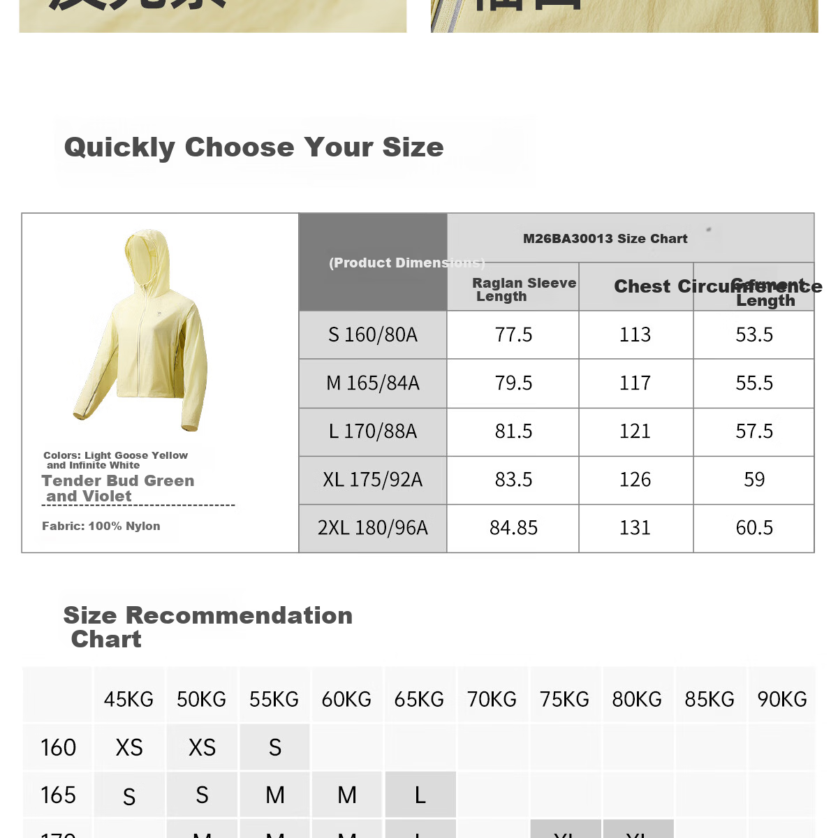 Camel Iceberg Sunscreen Jacket Goddess Edition Short Spring Summer New Outdoor Original Yarn Skin Jacket Women M26BA30013 32
