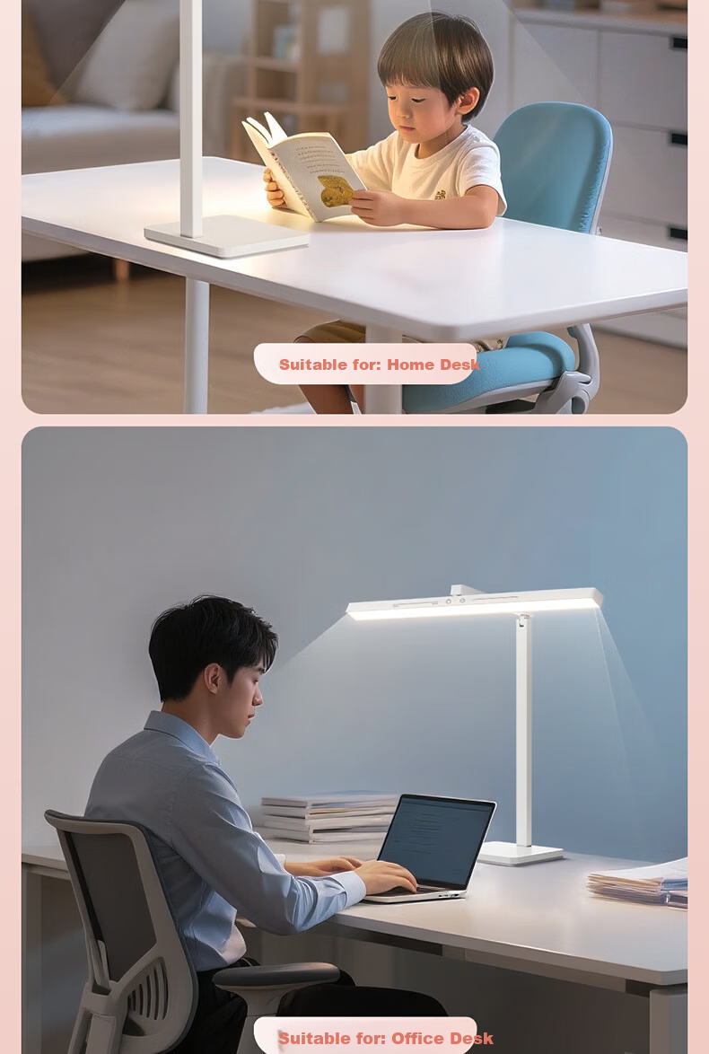 Kuka Clip-On Eye Protection Desk Lamp Desktop Street Lamp Hanging Wall-Mounted Bookshelf Light Children's Student Study Reading Lamp 16