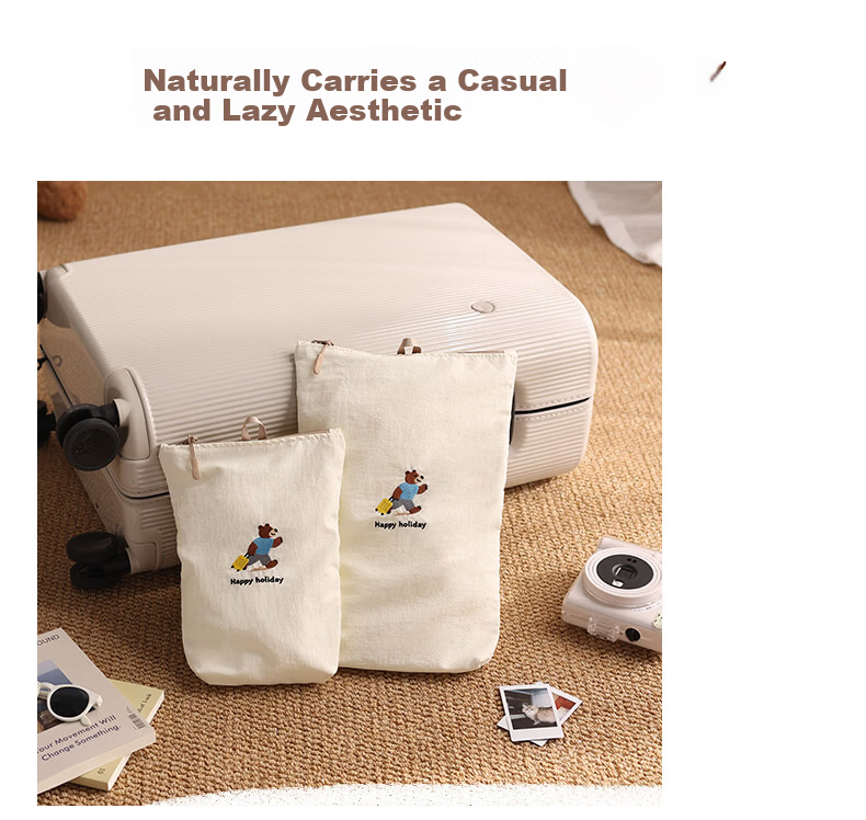 Baicaoyuan Travel Clothes Storage Bag Waterproof Wet and Dry Clothing Organizer Luggage Packing Pouch Portable 19