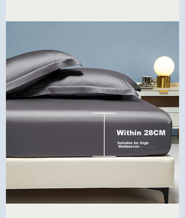 SOMERELLE A-Class Xinjiang Long-Staple Cotton Fitted Sheet Single Pure Cotton Bed Cover Double 1.5m Full Cotton Non-Slip Full Wrap Protector 6