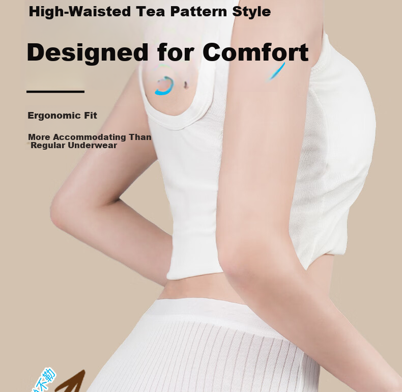 Junri Disposable Women's Underwear Milk Silk 10A Grade HPV Resistant Sterile Travel Portable Wash-Free Breathable Comfortable Underwear 10 Pieces 6