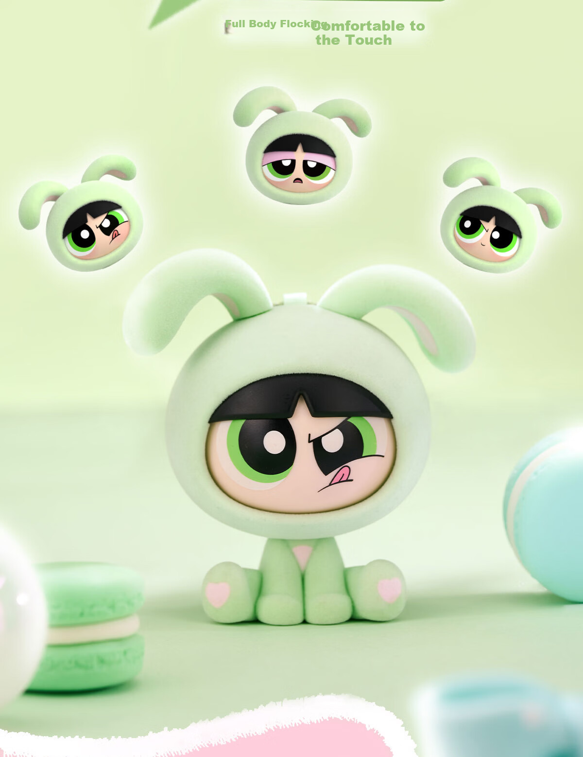 Kayou Powerpuff Girls Spin Spin Claw Special Ops Full Box Blind Box Figurine Face-Changing Doll Children's Day Gift 9
