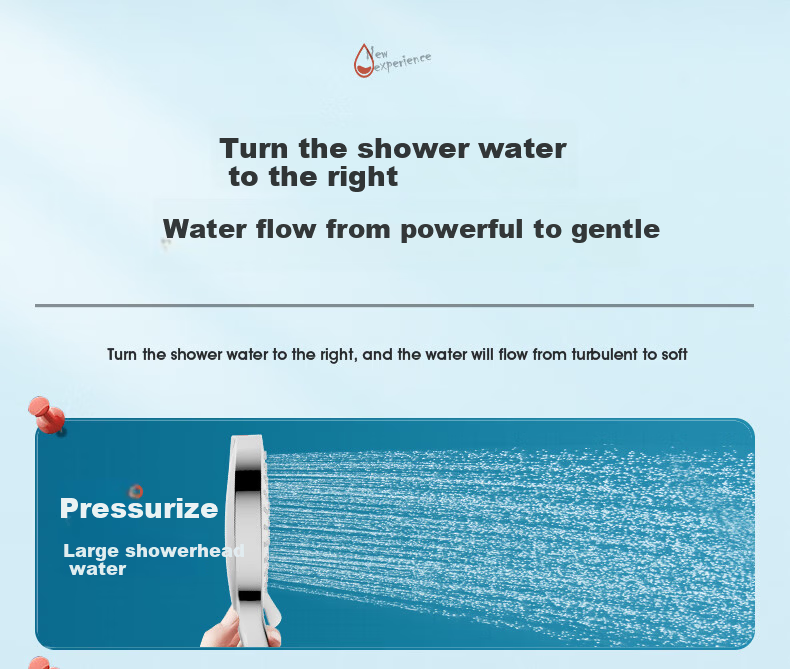 ARROW Bathroom Shower Head Pressure-Boosting Water-Saving Red Dot Award Back Spray Handheld AE58125CP 11