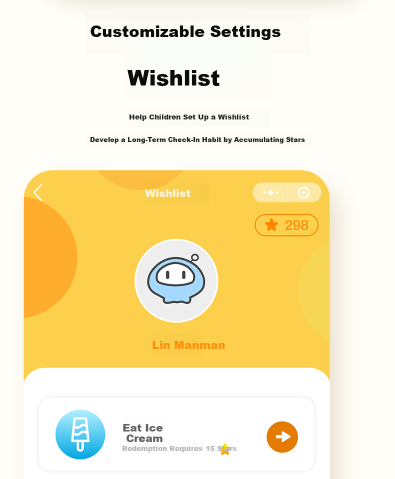 Guanguan Bear [Top Student Edition] Self-Discipline Punch Card Machine Elementary Student Habit Time Management Homework Timer Schedule Timer Alarm Clock Children's Day Gift 12