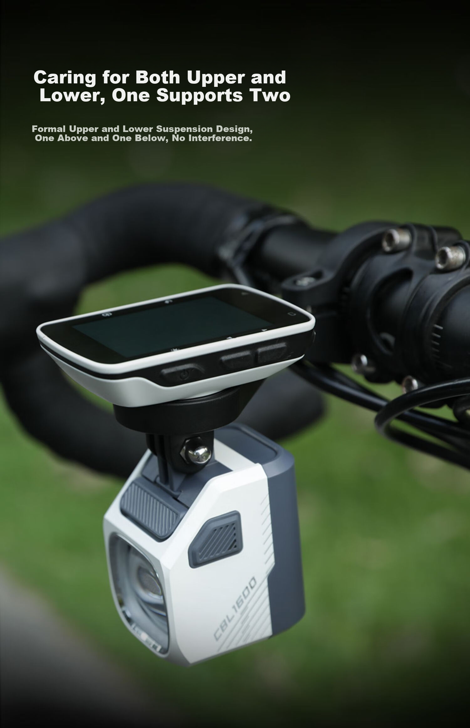 MAGICSHINE Integrated Extension Mount for Bicycle Light, Handlebar Mount for Cycling Computer and Sports Camera Attachment Accessories 9