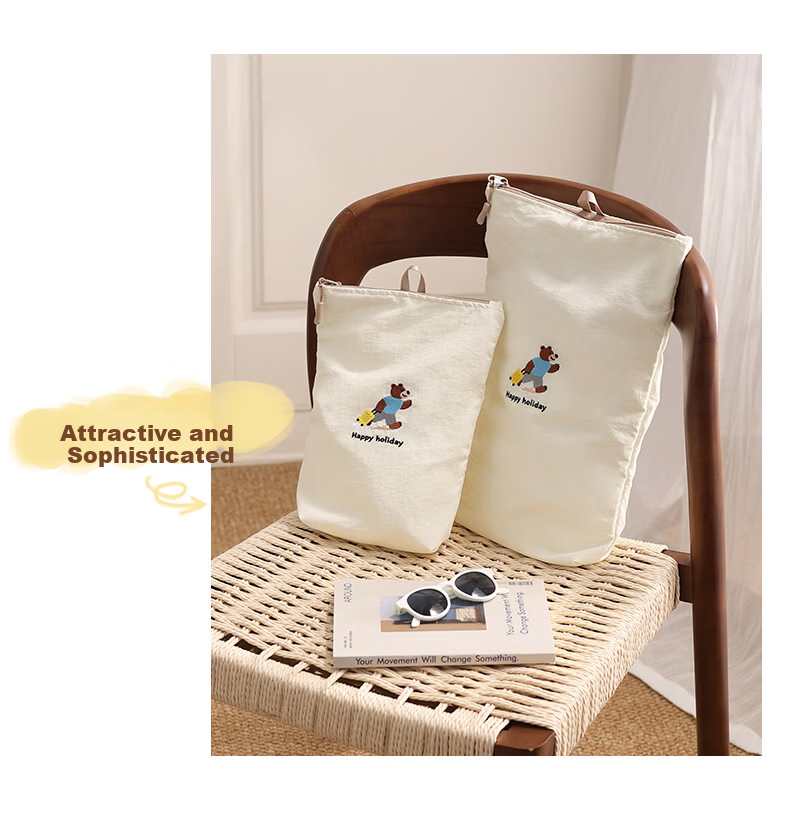 Baicaoyuan Travel Clothes Storage Bag Waterproof Wet and Dry Clothing Organizer Luggage Packing Pouch Portable 20