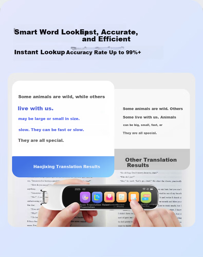 Ozing [40+ Warehouse Fast Delivery] K3 English Reading Pen Electronic Dictionary Scanning Pen Universal for All Subjects Elementary, Middle And High School Synchronized Textbooks Gift Portable Learning Device 13