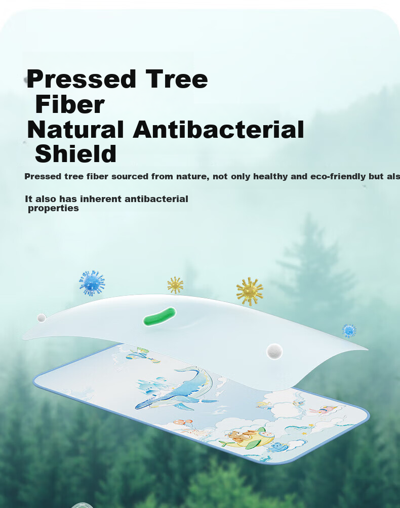 AndyBear Aibeidila Baby Cotton Gauze Soft Mat Bed Sheet Infant Crib Summer Kindergarten Baby Mat 8
