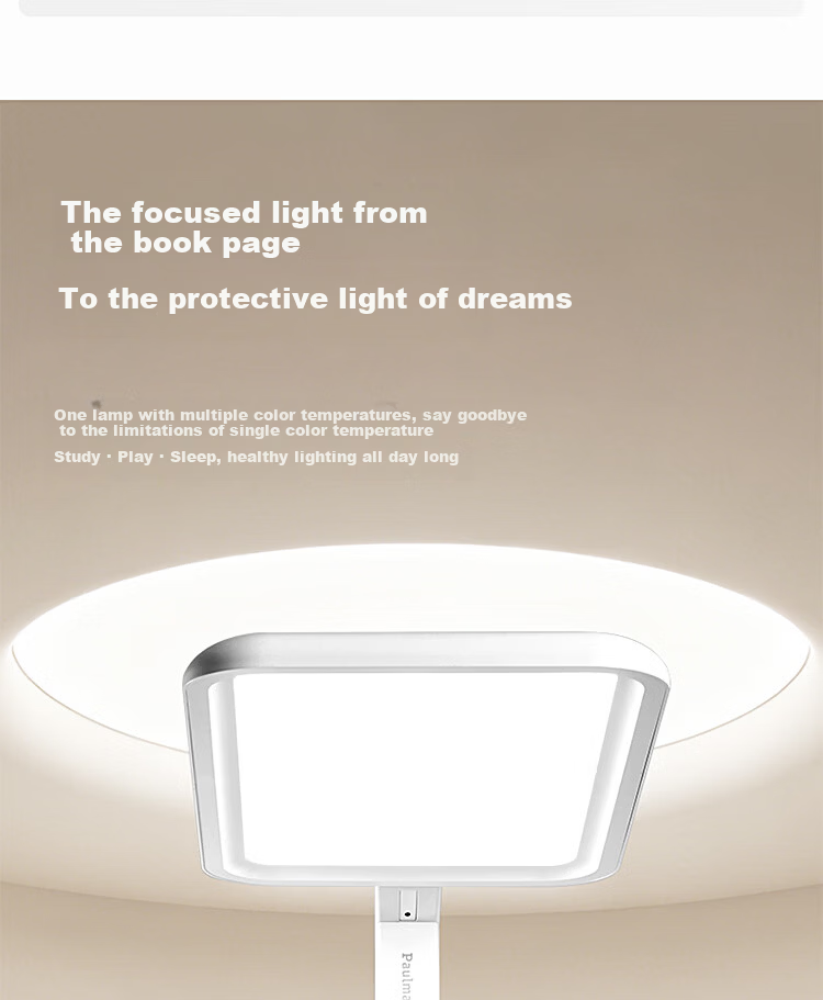 Paulmann P Germany Paulmann Knight I Floor Eye Protection Lamp Purple Full Spectrum Road Lamp Bedroom Study Learning Lamp 16