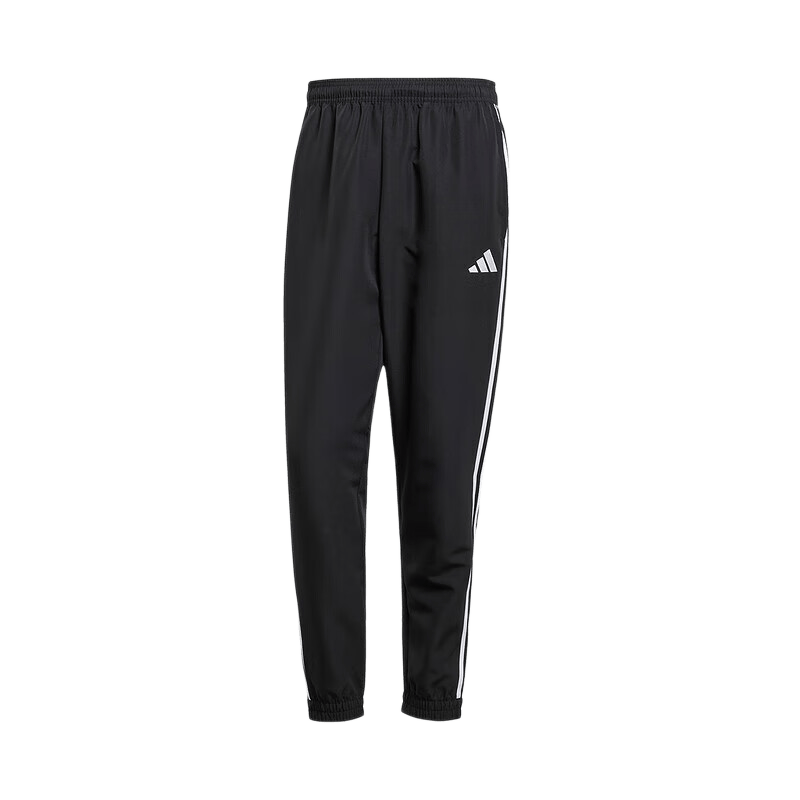 Adidas Fashion Trendy Men's Sports Comfortable Breathable Long Pants JC5445, Black/white, M