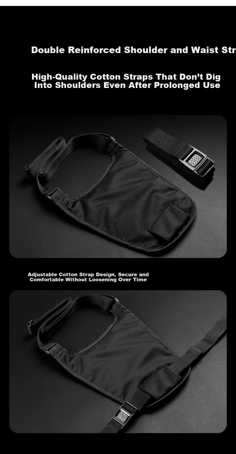 Tactical Bird Guardian RFID Anti-Theft Waist Bag Outdoor Phone Bag Travel Backpack Slim Invisible ID Key Holder 6