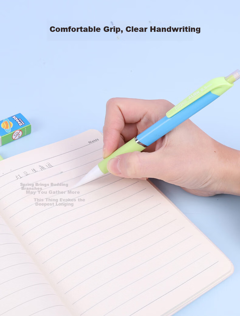 Disney 2.0mm Posture Correction Automatic Pencil 2-Pack Mickey Stationery for Elementary Students Beginner Grip Correction Mechanical Pencil 3