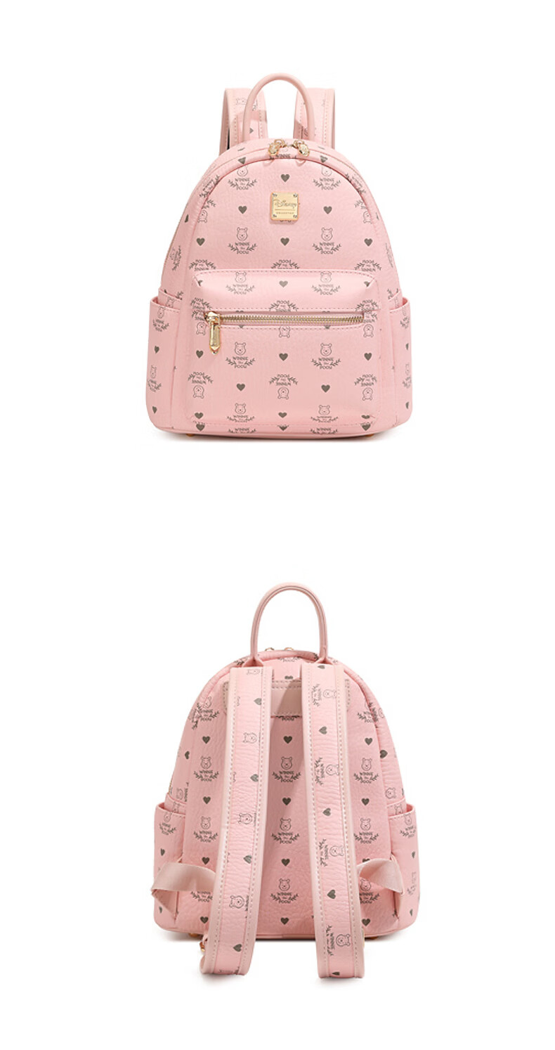 Disney Winnie the Pooh Lightweight Casual Backpack for Women, Versatile Daypack for Commuting and Travel 15