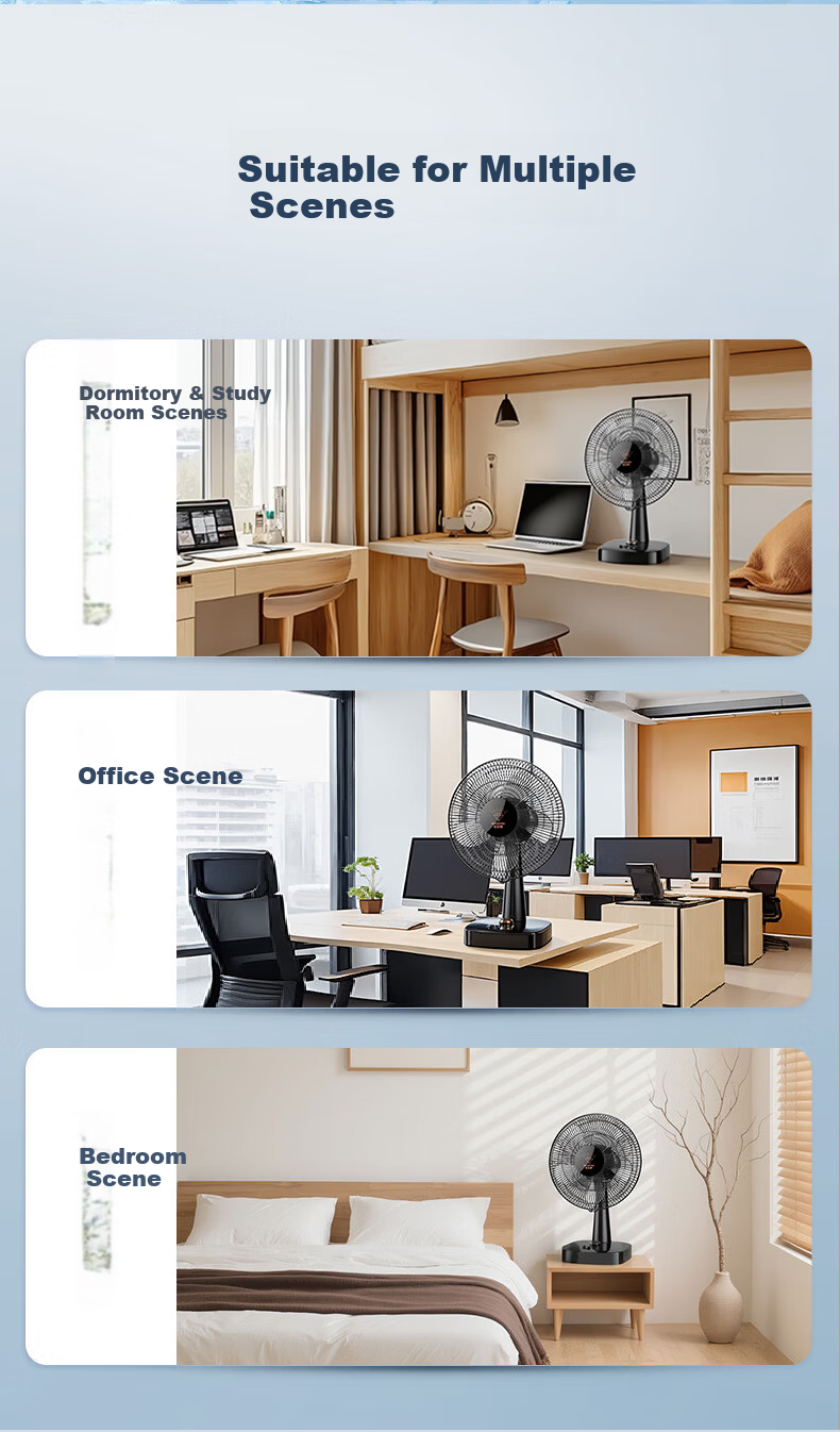 DIAMOND Diamond Brand Desktop Electric Fan Home Table Fan Dormitory Bedroom Oscillating Fan Living Room Office Energy-Saving Fan Student Desktop Fan DTS-M001 12
